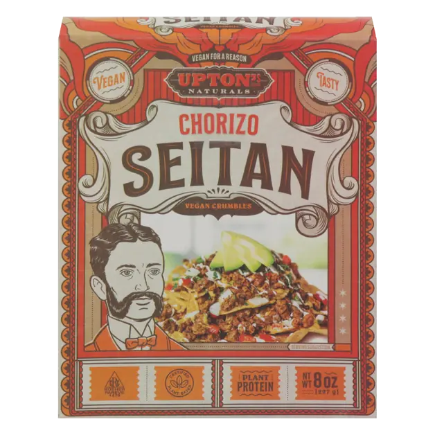 Plant Protein Vegan Chorizo Seitan Crumbles Refrigerated