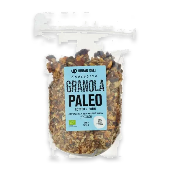 Granola Paleo Nötter Frön Ekologisk