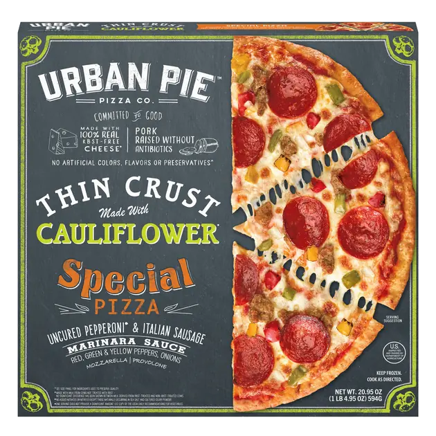 Urban Pie Pizza Co. Cauliflower Thin Crust, Special