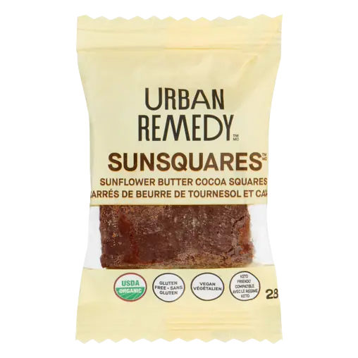 SunSquares Squares Sunflower Butter Cocoa 28 g