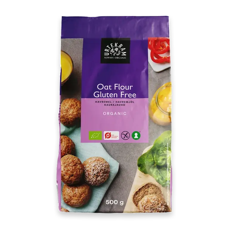 Havremjöl Glutenfri Ekologisk 500g