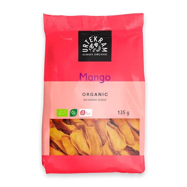 Mango Soltorkad Ekologisk 135g