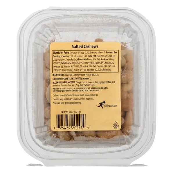 Cashews Salted