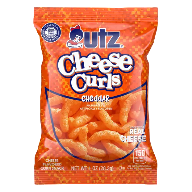 Cheese Curls Baked Cheddar
