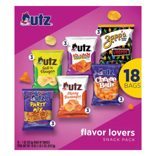 Flavor Lovers Variety Snack Pack - 18 ct