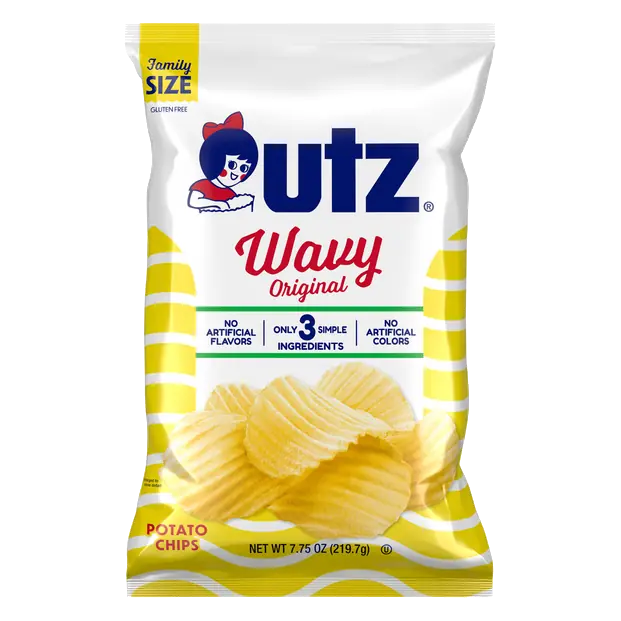 Gluten Free Original Wavy Potato Chips Family Size