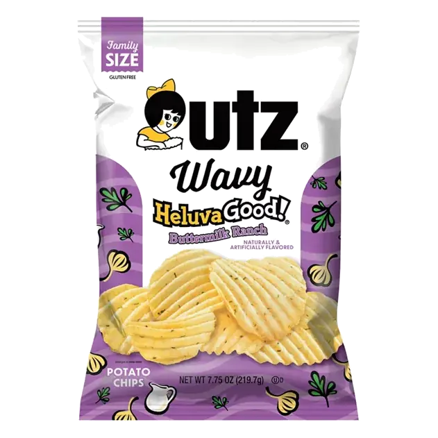 Heluva Good! Wavy Buttermilk Ranch Potato Chips