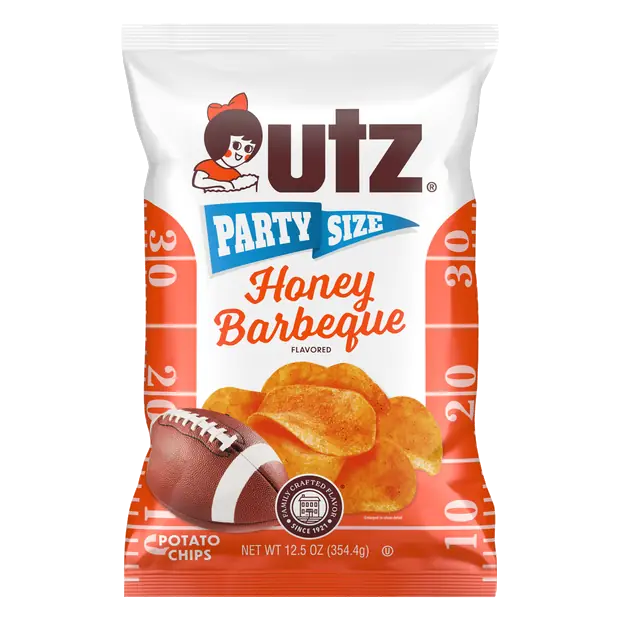 Honey Barbeque Potato Chips Party Size