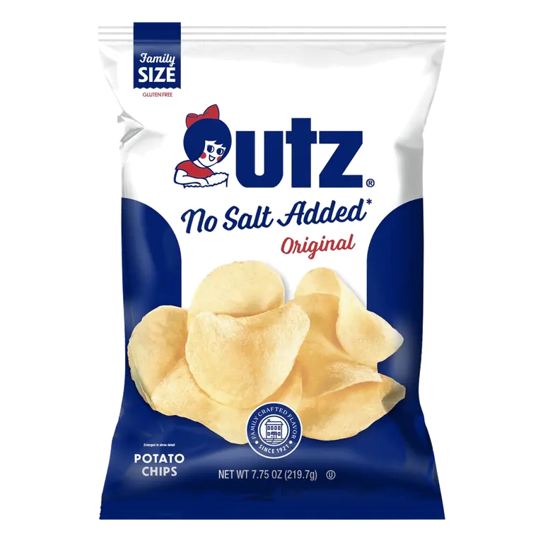 No Salt Added Original Potato Chips