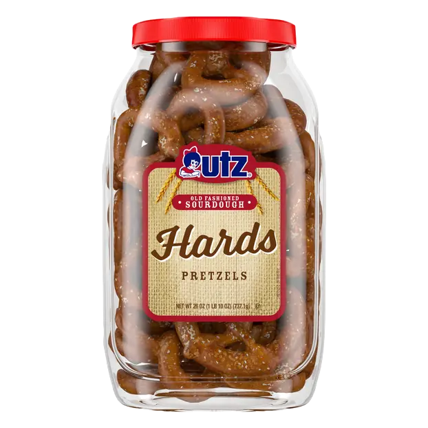 Old Fashioned Sourdough Hard Pretzels