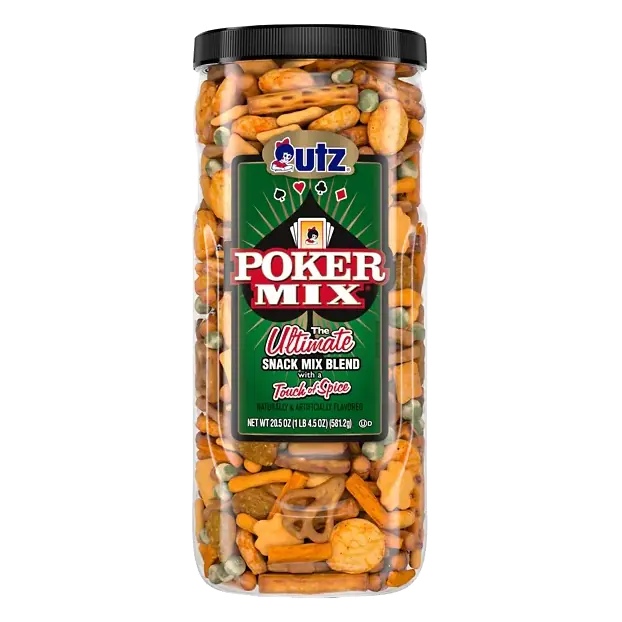 Poker Mix The Ultimate Snack Mix Blend with a Touch of Spice
