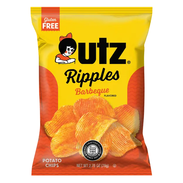 Ripples Gluten Free Barbeque Potato Chips