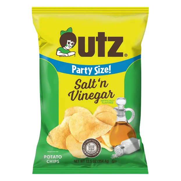 Salt 'n Vinegar Potato Chips Party Size