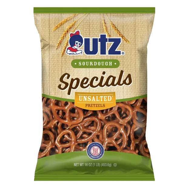 Specials Unsalted Sourdough Pretzels