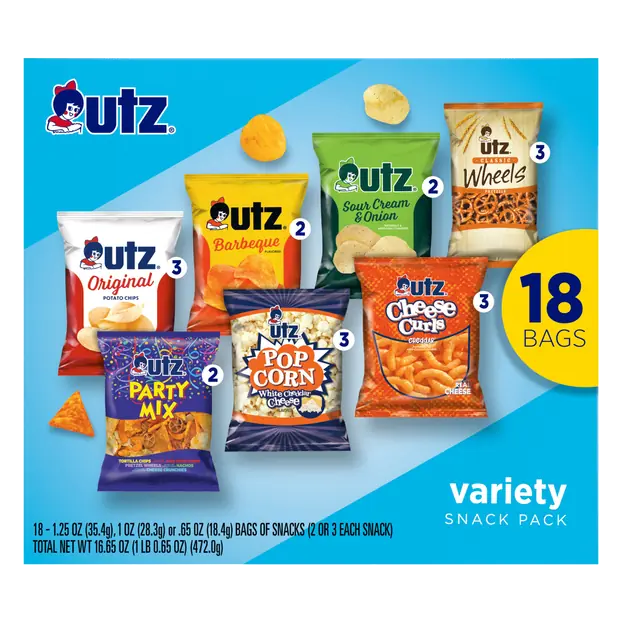 Variety Snack Pack - 18 ct