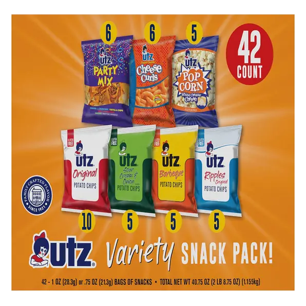 Variety Snack Pack Jumbo - 42 pk