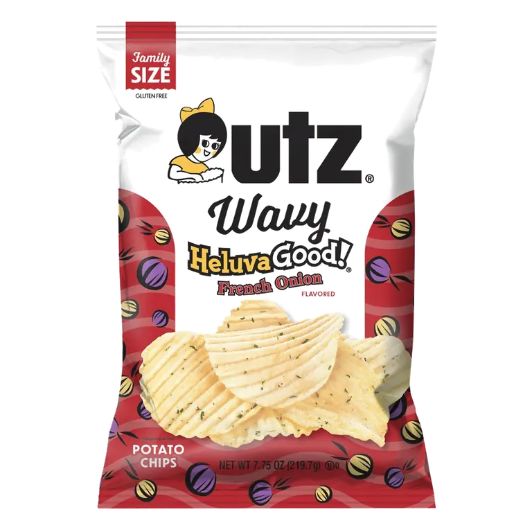 Wavy French Onion Flavored Potato Chips