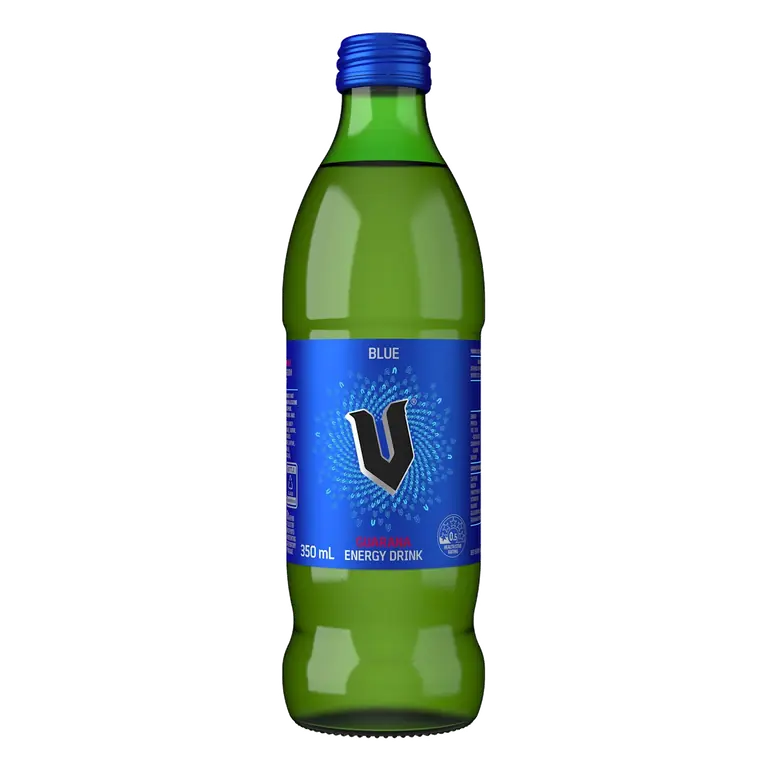 V Blue Energy Drink Guarana