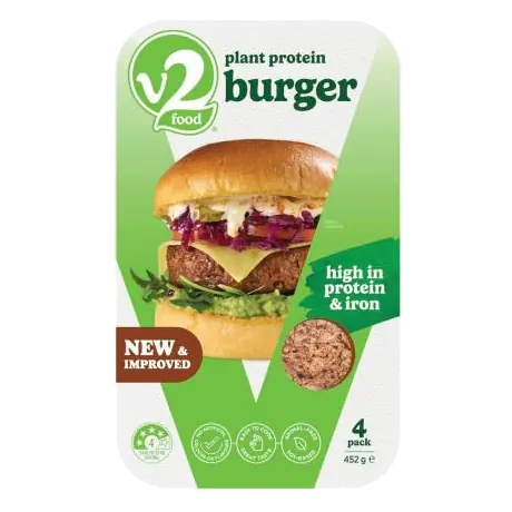 Plant Based Protein Burger 4 Pack