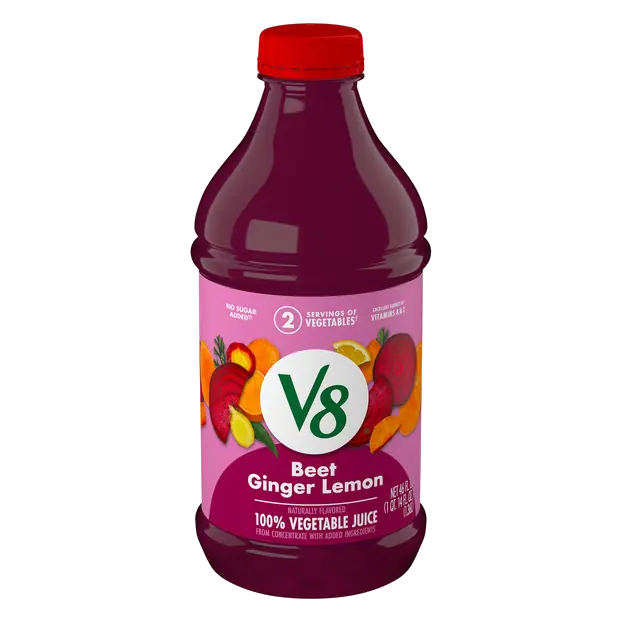 100% Beet Ginger Lemon Vegetable Juice