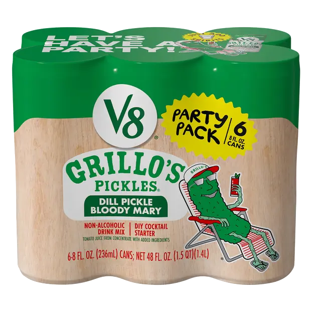 Grillo's Pickles Non Alcoholic Dill Pickle Bloody Mary Mix - 6 pk