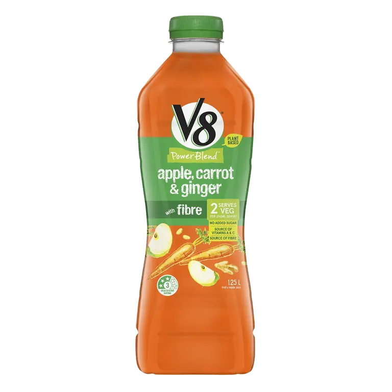 V8 Power Blends Juice Apple Carrot Ginger