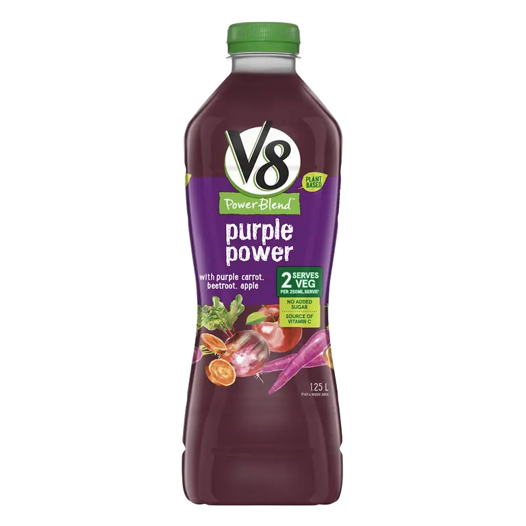 V8 Purple Power Vegetable And Fruit Juice