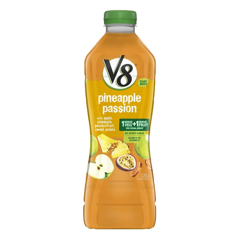 V8 Vegetable Juice Pineapple Passion