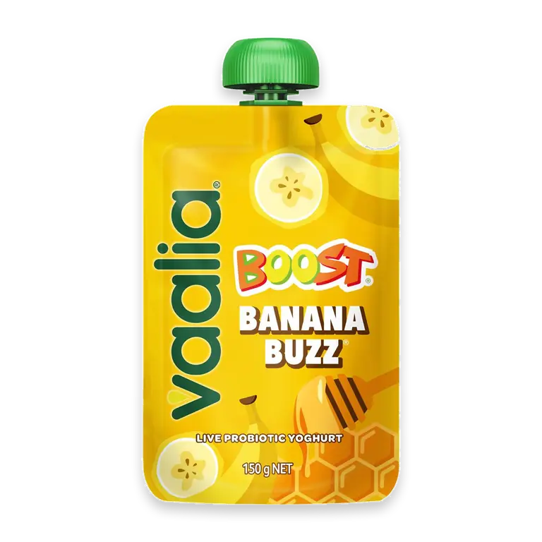 Boost Probiotic Yoghurt Pouch Banana Buzz
