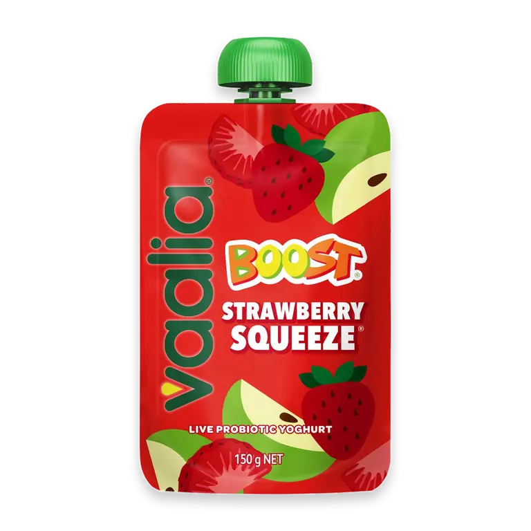 Boost Probiotic Yoghurt Pouch Strawberry Squeeze