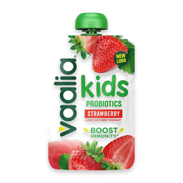 Kids Probiotic Yoghurt Pouch Strawberry