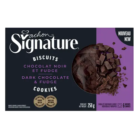 Signature Cookies Dark Chocolate & Fudge 258 g