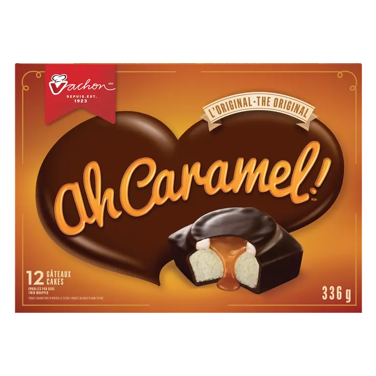 Ah Caramel Dessert Cakes The Original 12 Pack 336 g