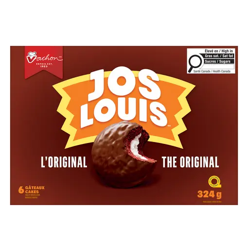 Jos Louis Cakes Snack The Original 6 Pack 324 g