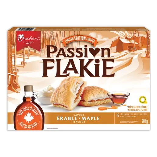 Passion Flakie Maple Flavour 6 Flaky Pastries 281 g