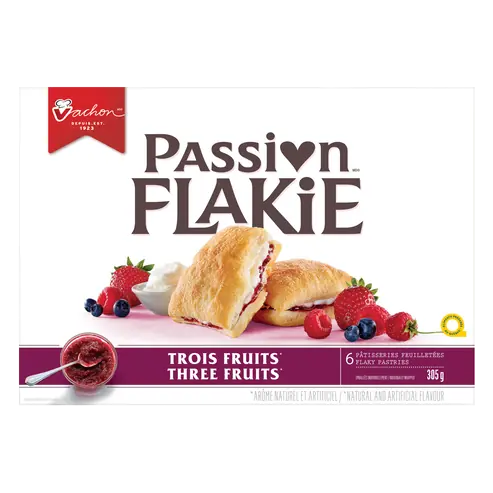 Passion Flakie Plaky Pastries Three Fruits 305 g