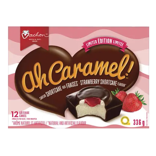 Strawberry Shortcake Ah Caramel 12 Pack 336 g