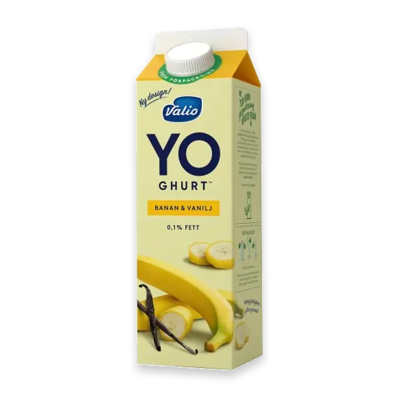 Banan & Vanilj Yo-ghurt 0,1%