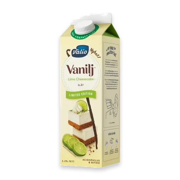 Cheesecake Lime Vaniljyoghurt 2,2%