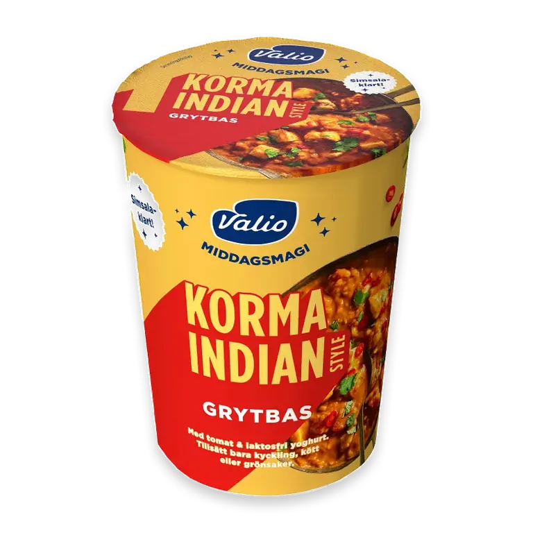 Grytbas Korma Indian Middagsmagi 380g