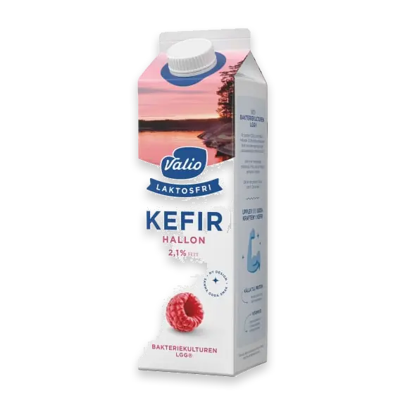 Hallon Kefir Laktosfri 2,1%