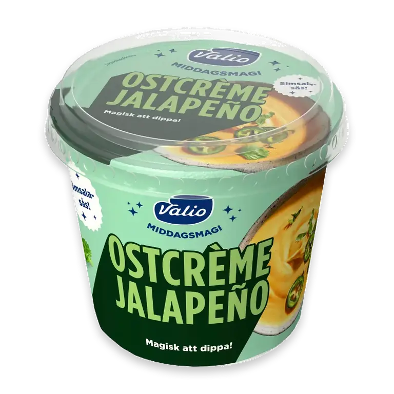 Jalapeño ostcrème middagsmagi 250g