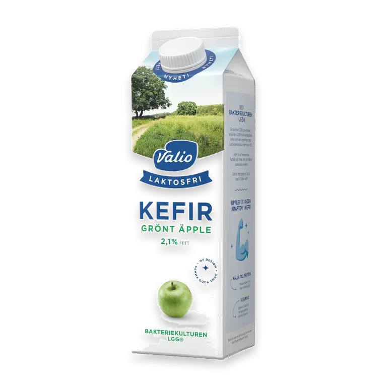 Kefir Grönt Äpple Laktosfri 2,1% 1000g
