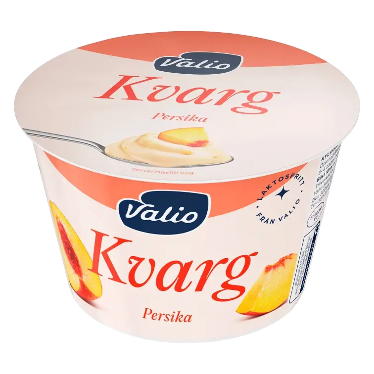 Kvarg Persika Laktosfri 7,1% 200g