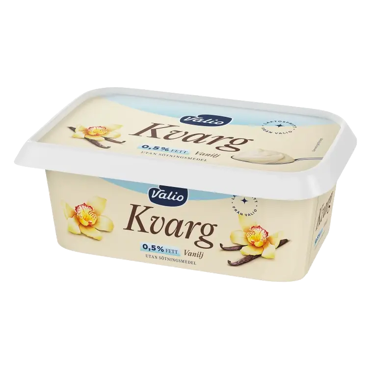 Kvarg Vanilj Laktosfri 0.5% 400g