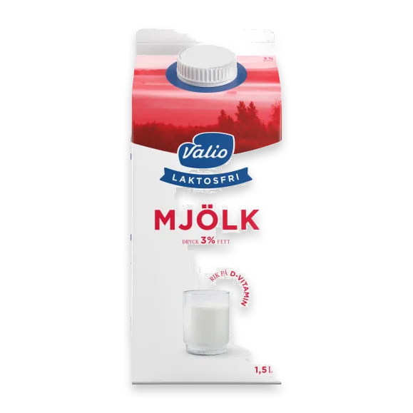 Mjölk Vitamin D Laktosfri 3%