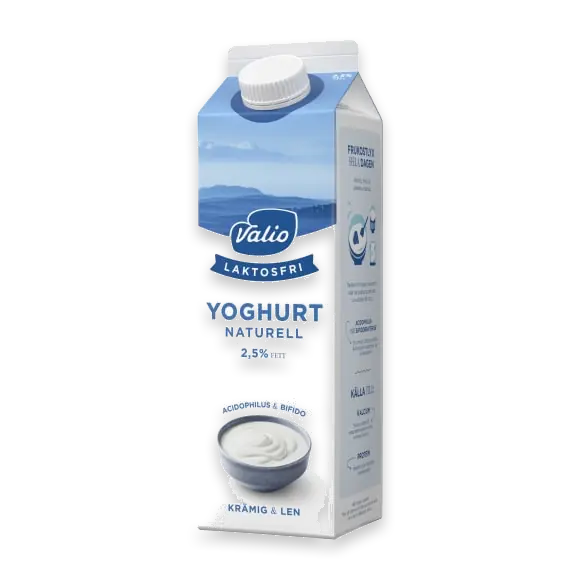 Naturell Yoghurt Laktosfri 2,5%