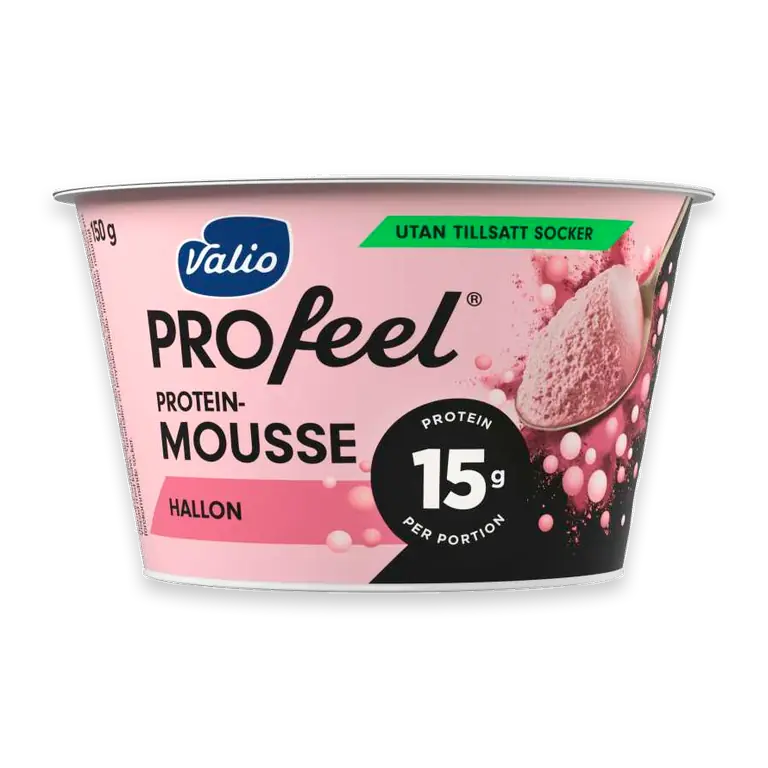 Proteinmousse Hallon 0,9%