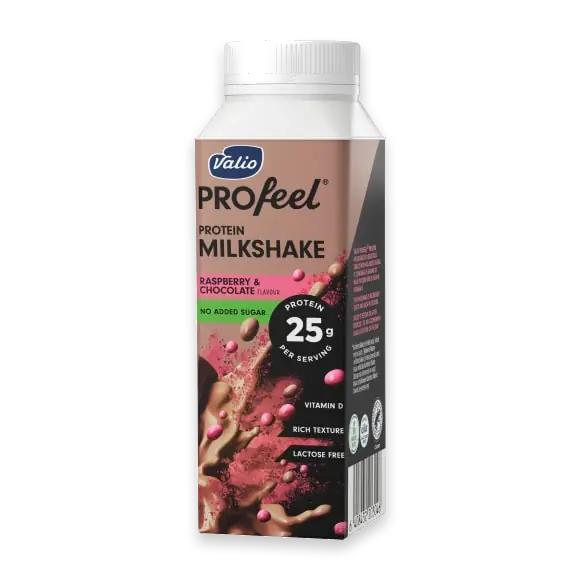 Raspberry & Chocolate Lacto Free Protein Milkshake