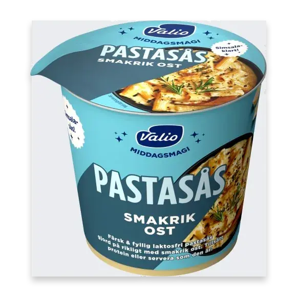 Smakrik Ostsås Pastasås Middagsmagi